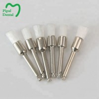 Dental prophy polishing brush